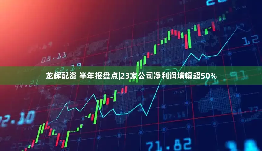 龙辉配资 半年报盘点|23家公司净利润增幅超50%